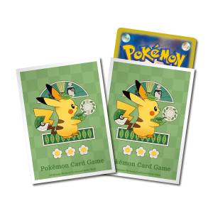 Pokémon Card Game: Deck Shield - Pikachu (White) (64 Sleeves) (Limited Edition) [ACCESSORY]