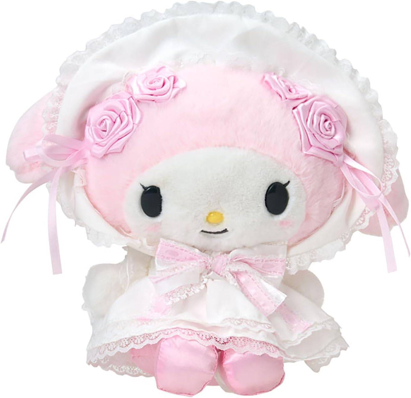 Sanrio Characters: Plush Toy - My Melody (White Frill Ver.) [Sanrio]