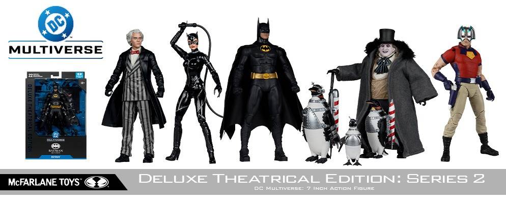 DC Multiverse: 7-Inch Action Figures - Deluxe Theatrical Edition - Series 2 (Assorted) (Se...