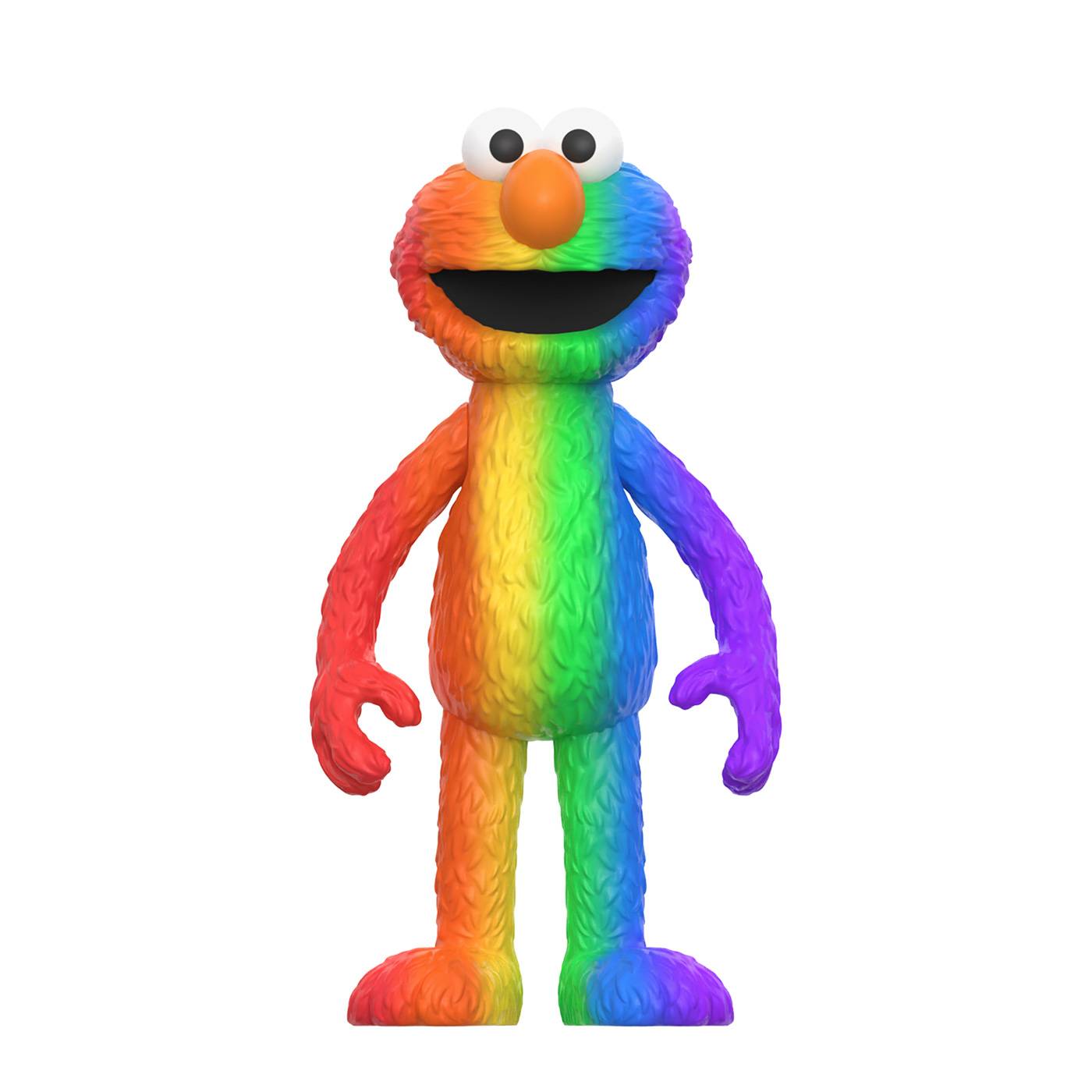 ReAction: Sesame Street - Elmo (Rainbow Ver.) [Super 7] - Nin-Nin