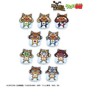 Monster Hunter x Sgt. Keroro: Acrylic Mascots (10 Packs Box) [Arma Bianca] 