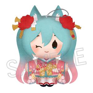 Hatsune Miku: Plush Mascot - Nekomata (Hyakki Yakou -Beautiful Banquet- Ver.) [Twincre]
