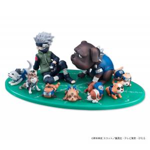 Naruto Shippuuden -  Hatake Kakashi - Akino - Pakkun to Shinobi Inutachi Limited Edition [G.E.M.]