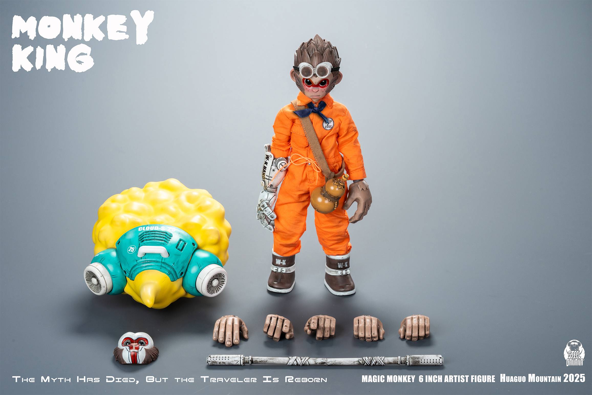 Action Figure: Iron-Arm Monkey King 1/12 [Magic Monkey] - Nin-Nin-Game.com
