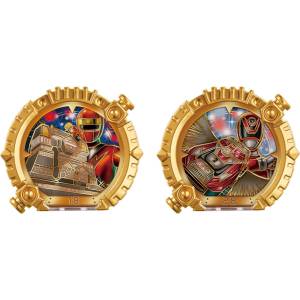 No.1 Sentai Gozyuger: DX - Sentai Ring Set - Kakuranger & Dekaranger [Bandai]