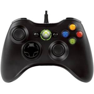 Wired Controller - Liquid Black (Official Microsoft) [X360 - Used / Loose]