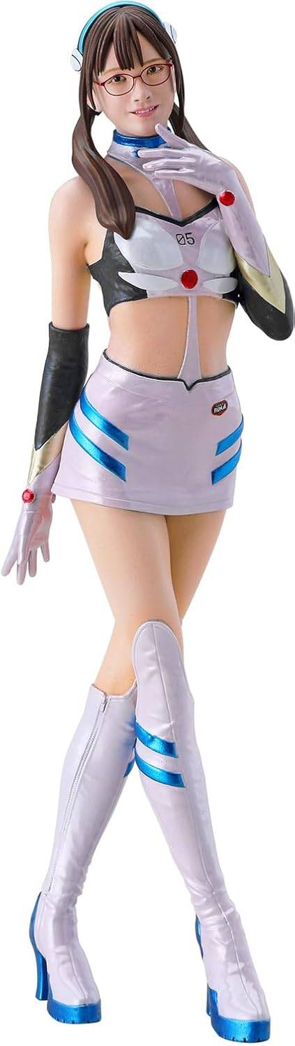 12 Real Figure: Evangelion Racing Circuit Mate - Yukino Runa / Mari Illustrious Makinami 1...