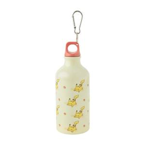 Pokémon 10 Colors, 10 Pokémon: Aluminum Bottle With Carabiner - Hardy Pikachu! (Limited Edition) [The Pokémon Company]