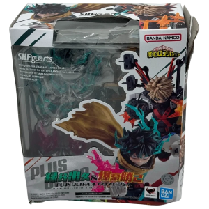 [Damaged Box] S.H.FIGUARTS: Boku no Hero Academia - Izuku Midoriya & Katsuki Bakugo PLUS ULTRA - Optional Parts Set [Bandai]