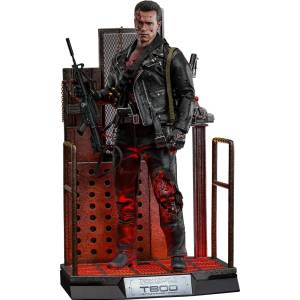 Movie Masterpiece Deluxe: Terminator 2 Judgement Day - Battle-Damaged T-800 1/6 (2.0 Ver.) [Hot Toys]