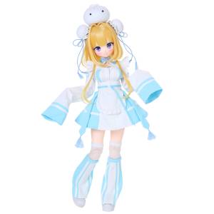 Poe-Poe × Iris Collect Petit: Komomo - Cupcake Steamed Bun Girl! (Angelic Blue Ver.) 1/3 [Azone]