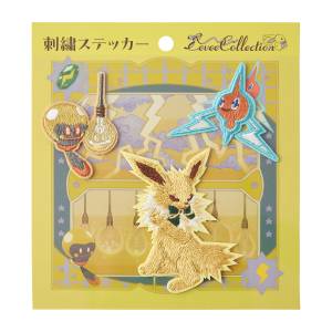 Pokémon Eevee Collection: Embroidered Sticker - Jolteon (Limited Edition) [The Pokémon Company]