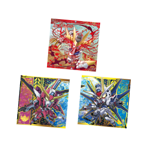 Shokugan: Niformation - Mobile Suit Gundam Stickers & Wafers Vol.4 - Hathaway’s Flash (20 Packs Box) [Bandai]
