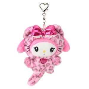 Sanrio Characters: Plush Mascot Keychain - My Melody (Gal Cat Ver.) [Sanrio]