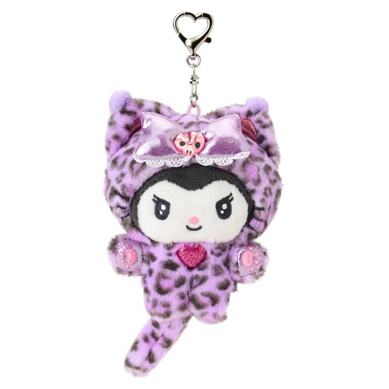 Sanrio Characters: Plush Mascot Keychain - Kuromi (Gal Cat Ver