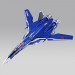 Macross F - DX Chogokin VF-25G Messiah Valkyrie Mikhail Blanc Renewal Ver. [Bandai DX Chogokin]