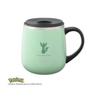 Pokémon x BRUNO: Stainless Steel Mug with Lid - Leafeon (Limited Edition) [The Pokémon Company]