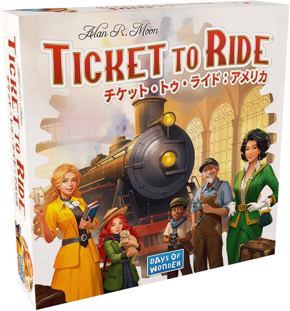 Board Game: Ticket to Ride - America (2025 Edition) [HobbyJapan]