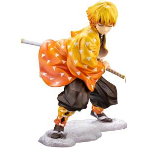 ARTFX J: Demon Slayer / Kimetsu no Yaiba - Zenitsu Agatsuma 1/8 [Kotobukiya - Used]