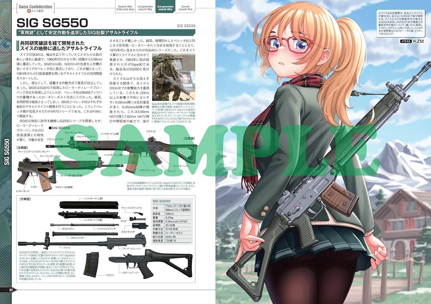 Gun & Girl Illustrated: Assault Rifle / Battle Rifle Edition (Magazine ...