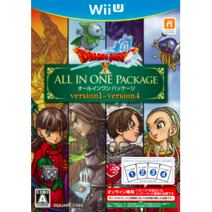 Dragon Quest X - All in One Package - Version 1 ~ Version 4 [WiiU - Used Good Condition]