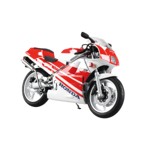 Complete Bike 1/12: Honda - NSR250R SP '89 (Ross White x Fighting Red) (Plastic Model) [Aoshima]