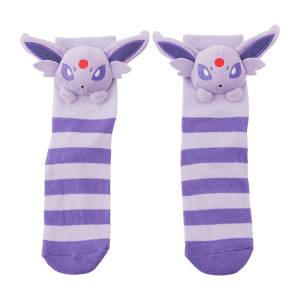 Pokémon: Espeon Mascot Medium Socks (25-29cm) (Limited Edition) [The Pokémon Company]