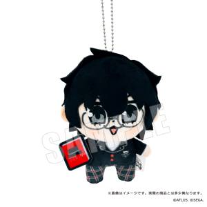 Persona 5: Bukubu Plush Mascot - Protagonist (Knowledge Rank 5 Ver.) [empty]