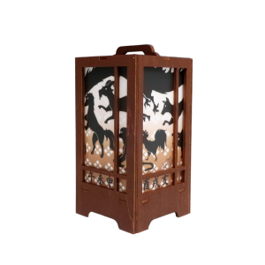 Wooden Craft: Japanese Style Lantern - Chinese Zodiac [Kyoto Model]