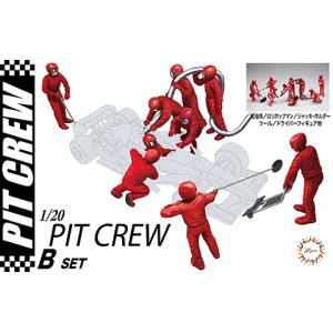 Garage & Tools - GT21 - Pit Crew B 1/20 (Plastic Model) (Reissue) [Fujimi]