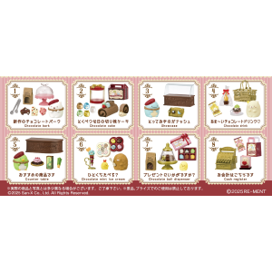 Sumikko Gurashi: Sumikko Chocolaterie (8 Packs Box) (Reissue) [Re-Ment]
