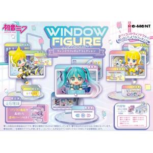 Hatsune Miku: Window Figure Collection (6 Packs Box) (Reissue) [Re-Ment]
