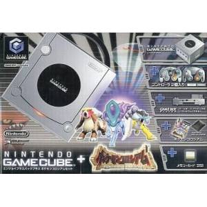 Game Cube Enjoy Plus Pack Plus Pokemon Colosseum Set - Silver [Used Good Condition]