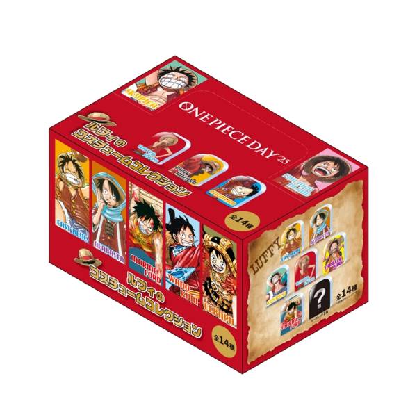 One Piece: Acrylic Block Collection - Luffy Costume Gallery (14 Packs ...
