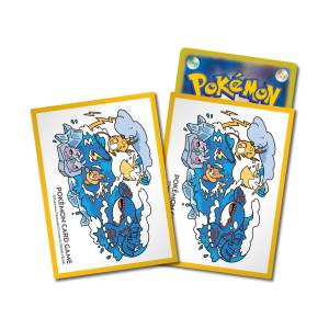 Pokémon Card Game: Deck Shield - OTENKI TEAM Rainbow (Yellow) (64 Sleeves) (Limited Edition) [ACCESSORY]
