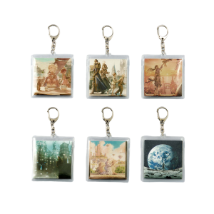 Final Fantasy XIV: Music Collection Keychain - Vinyl Series Vol.1 (6 Packs Box) [Square Enix]