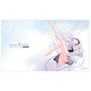 Summer Pockets REFLECTION BLUE: Rubber Desk Mat - Shiroha Naruse (Sound) [Curtain Damashii]