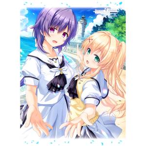 Summer Pockets REFLECTION BLUE: B2 Tapestry - Tsumugi Wenders & Shizuku Mizuori (Lighthouse) [Curtain Damashii]