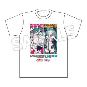 Hatsune Miku GT Project: Racing Miku 2025▷2026 - Circuit T-Shirt (XL) (Limited Edition) [Good Smile Company]