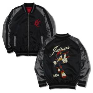 Sonic the Hedgehog: Embroidered Sukajan Jacket (XL) - Shadow [COSPA]