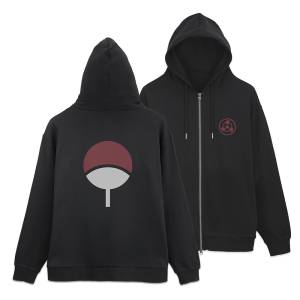 Naruto: Zip Hoodie (XXL) - Uchiha Clan [COSPA]