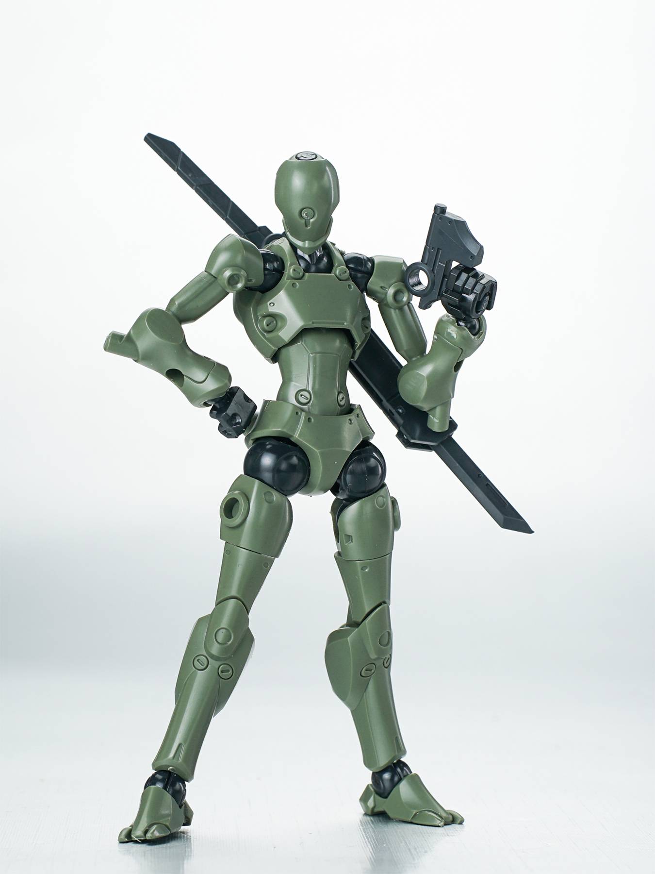 Action Figure 1/18: 3 Min Project - Xenostrike Vol.2 (Green