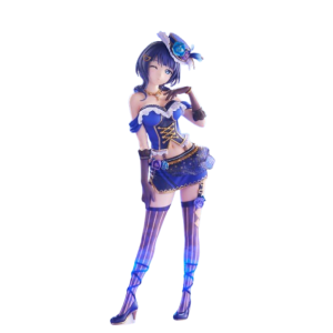 Love Live! Nijigasaki High School Idol Club: Asaka Karin 1/7 (Limited Deluxe Edition) [Plum]