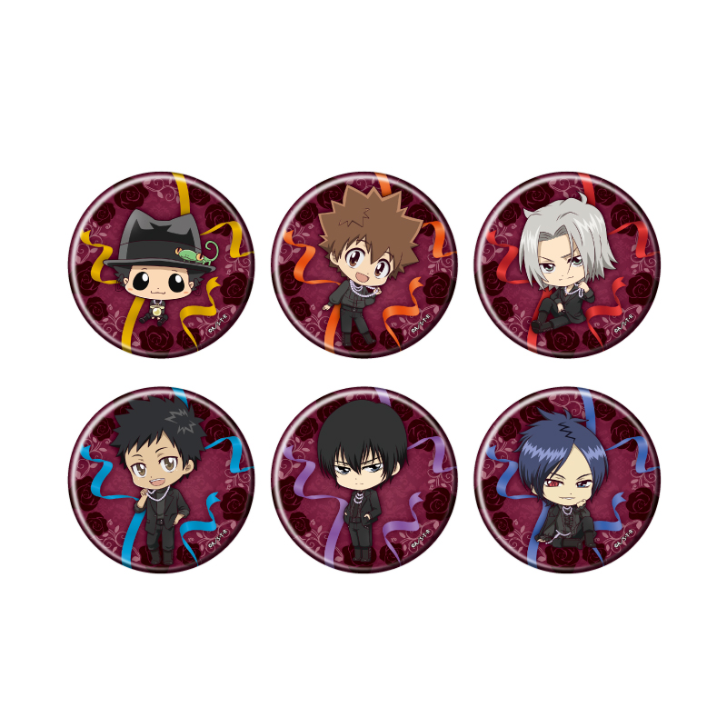 Katekyo Hitman REBORN!: Badge Collection - Original Illustration Vol.2 (6 Packs Box) [A3]