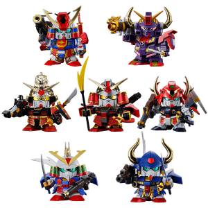 SD Gundam BB Senshi: Seven Warriors Set [Bandai]