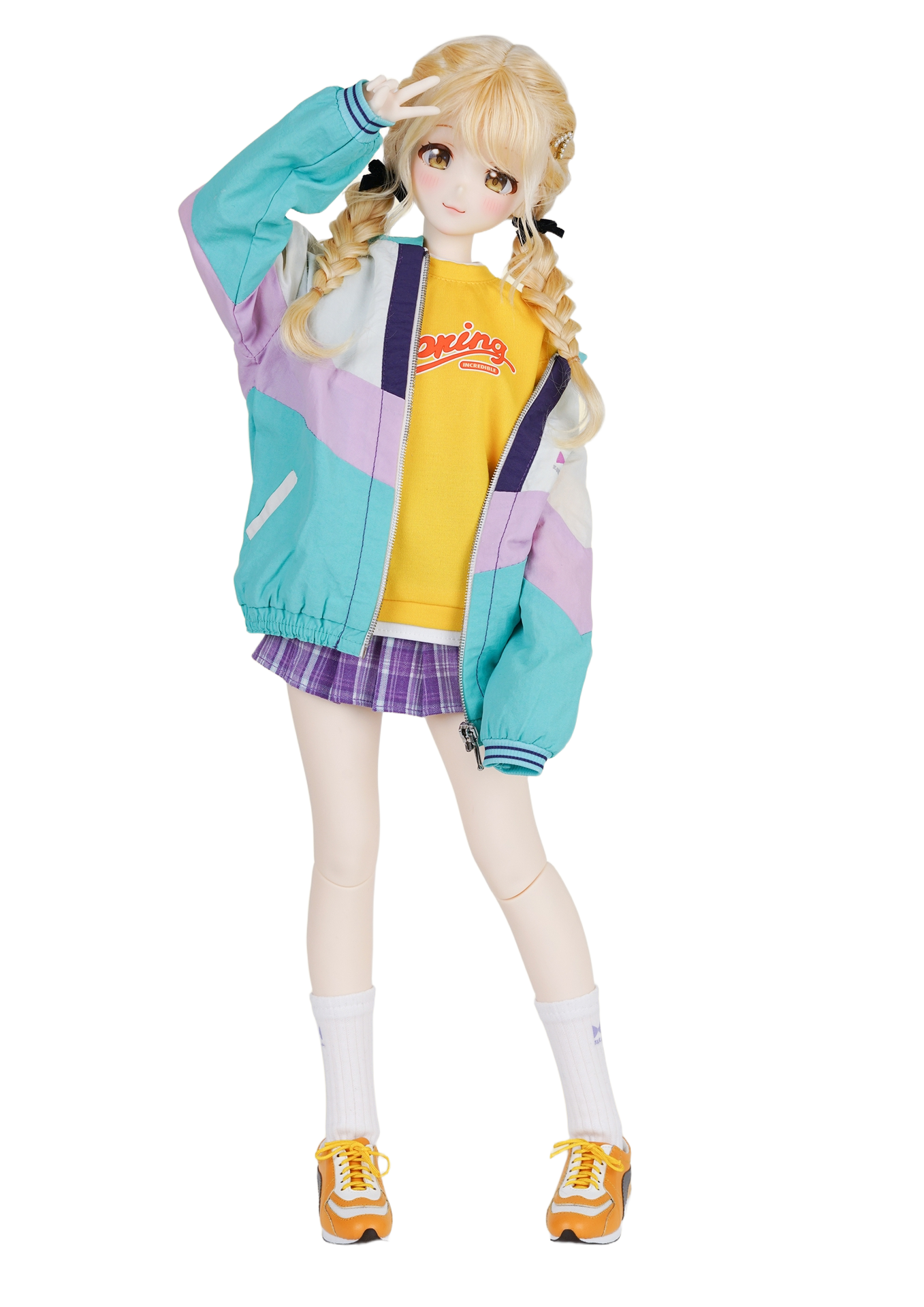 Dollymate Doll Outfit: Gakuen Idolmaster - Fujita Kotone (Casual