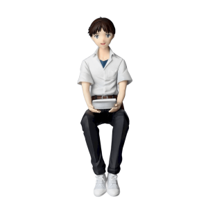 Premium Chokonose Figure: Rebuild of Evangelion - Shinji Ikari (Uniform Ver.) (2nd Hand) [SEGA]
