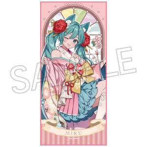 Hatsune Miku: Face Towel - Hyakki Yagyo ~Reien~ (Nekomata Ver.) [Twincre]