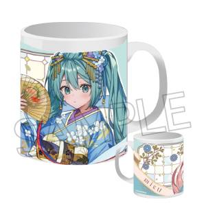 Hatsune Miku: Mug (300ml) - Hyakki Yagyo ~Reien~ (Mermaid Ver.)  [Twincre]