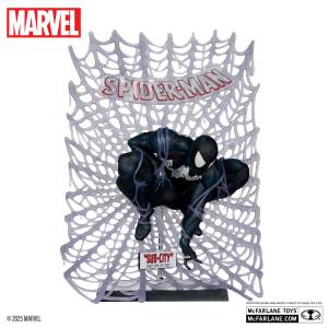 MARVEL: Spider-Man - Todd McFarlane's Spider-Man Vol.1 No.1 (Black Suit Platinum Edition) 1/6 [McFarlane Toys]